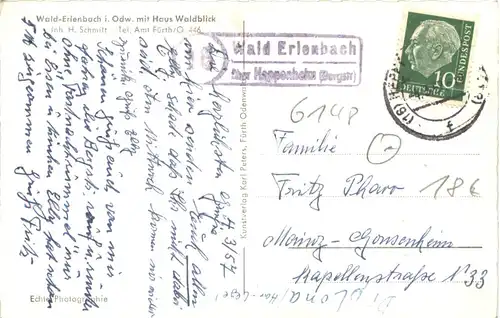 Wald-Erlenbach im Odenwald - Heppenheim -713976