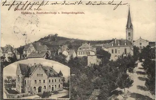 Bensheim - Kirchberg und Auerbacher Strasse -713946