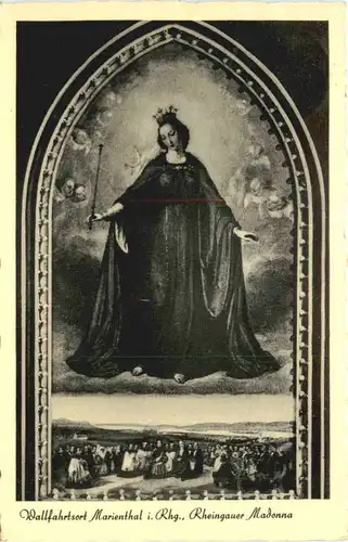 Marienthal im Rheingau - Rheingauer Madonna -714032