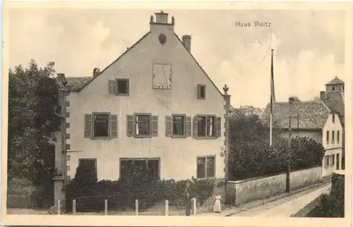 Gruss aus Mittelheim Rheingau - Haus Reitz -714052