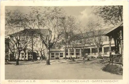 Bensheim - Hotel Deutsches Haus -713994