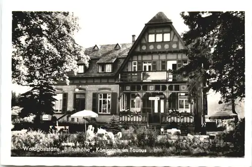 Königstein im Taunus - Waldgaststätte Billtalhöhe -714180