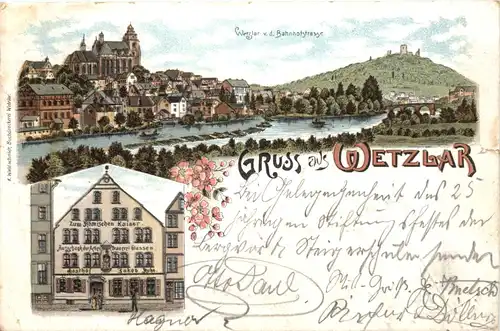 Gruss aus Wetzlar - Litho -714366