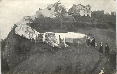Weilburg - Das verunglückte Luftschiff Zeppelin -714298