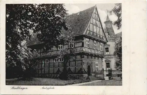 Stadthagen - Amtspforte -714588