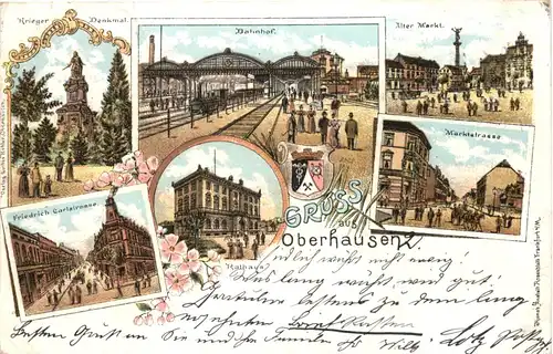 Gruss aus Oberhausen - Litho -714820