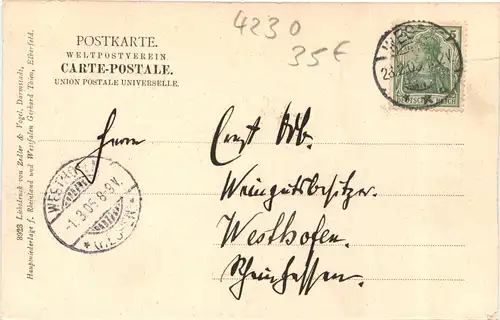 Wesel - Kaiserl. Postamt -714804