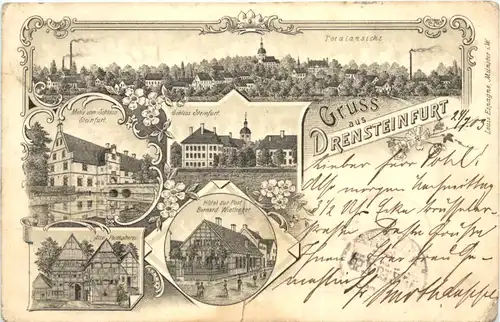 Gruss aus Drensteinfurt - Litho -715022