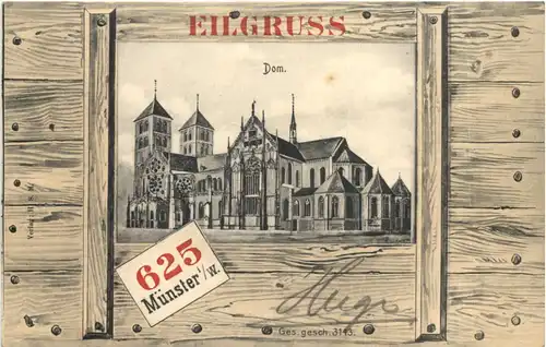 Münster in Westfalen - Eilgruss Dom -715006