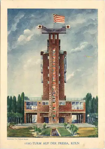 Köln - HAG Turm auf der Pressa -715310