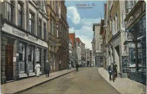 Minden in Westfalen - Bäckerstrasse -715298