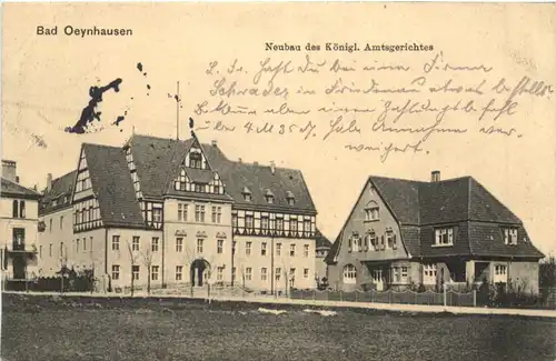 Bad Oeynhausen - Neubau des Königl. Amtsgerichtes -715440