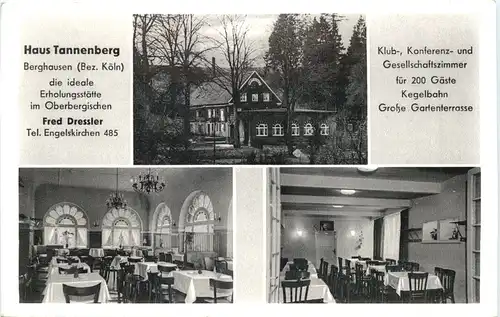 Berghausen Bez. Köln - Haus Tannenberg -715734