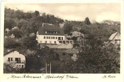 Rhöndorf Rhein - Haus Adenauer -715840