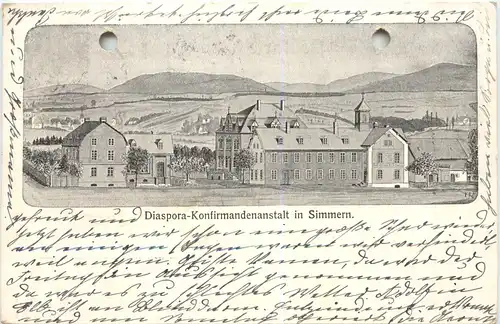 Simmern Hunsrück - Diaspora Konfirmandenanstalt -716032