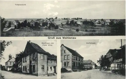 Gruss asu Wahlenau Hunsrück -716136