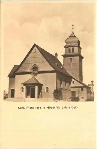 Kath. Pfarrkirche in Hirschfeld Hunsrück -716122