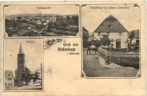 Gruss aus Bickenbach im Hunsrück -716146