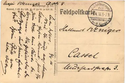 Russisch Polen Panje Grosspapa - Feldpost -716468