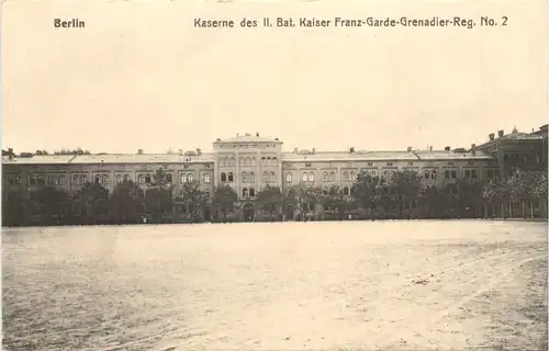 Berlin - KAserne des II Bat. Kaiser Franz -716632