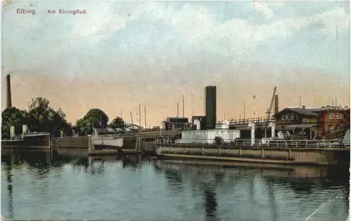 Elbing - Am Elbingfluss -716586