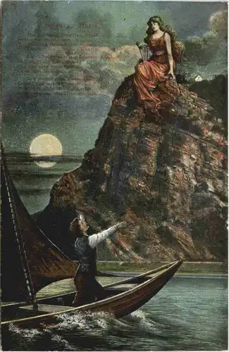 Gruss vom Rhein - Loreley -716716