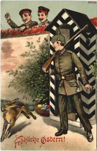 Ostern Soldaten - Feldpost -716634