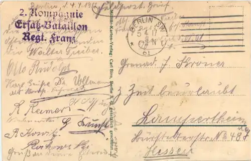 Ostern Soldaten - Feldpost -716634