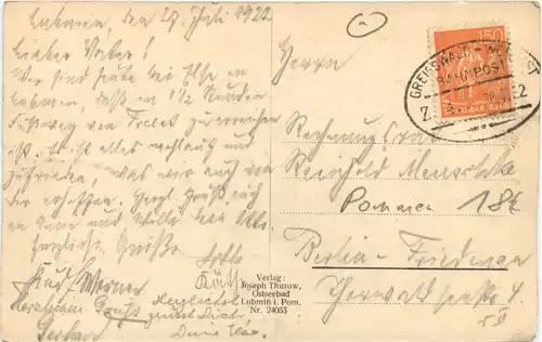 Ostseebad Lubmin in Pommern - Sonnenbad -716796