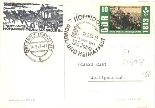 125 Jahre Schule hohndorf 1964 -716706