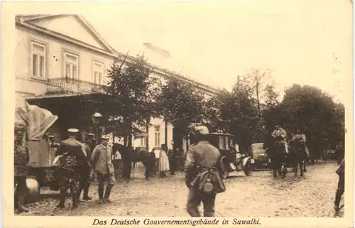 Das Deutsche Gouvernementsgebäude in Suwalki -716942