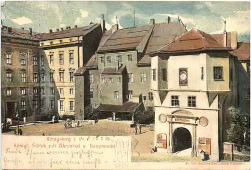 Königsberg - Reliefkarte -716810