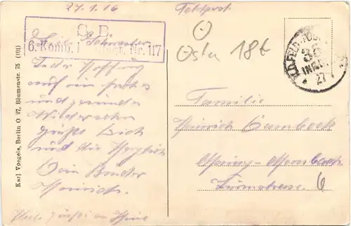 Mlawa - Marktplatz - Feldpost -716896