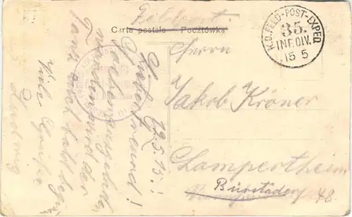 Polen WW1 - Feldpost -717042