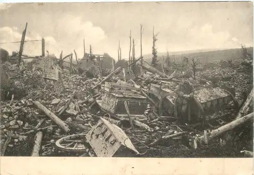 WW1 Zerstörungen - Feldpost -716892