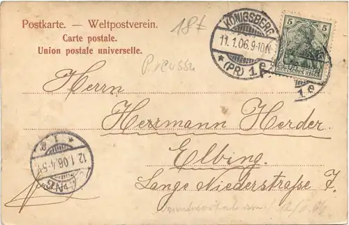 Königsberg - Kaiser Wilhlemplatz -716822
