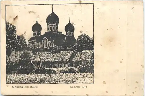 Melniza östl. Kowel - Feldpost -717122