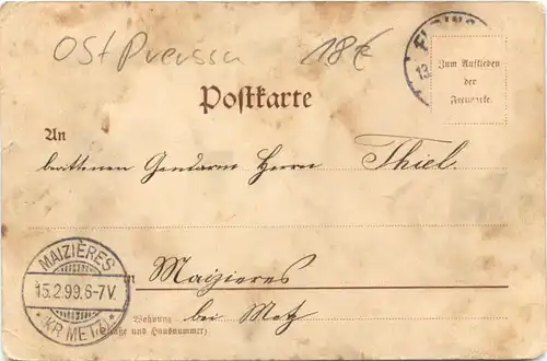 Gruss aus Elbing - Alter Markt -716828