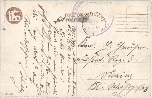 Markt in Russisch Litauen - Feldpost -716930