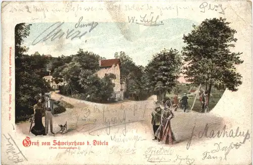 Gruss vom Schweizerhaus bei Döbeln -717158