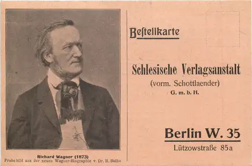 Richard Wagner - Schlesische Verlagsanstalt -717090