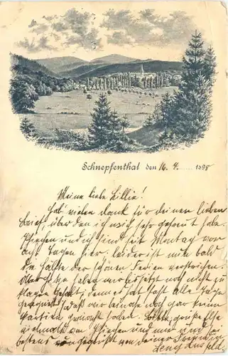 Gruss aus Schnepfenthal -717218