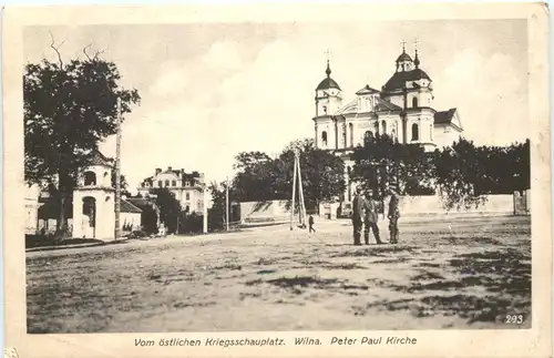 Wilna - Peter Paul Kirche - Feldpost -717258