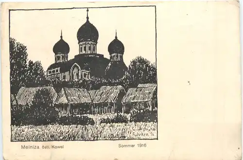 WW1 Melniza - Feldpost -717342