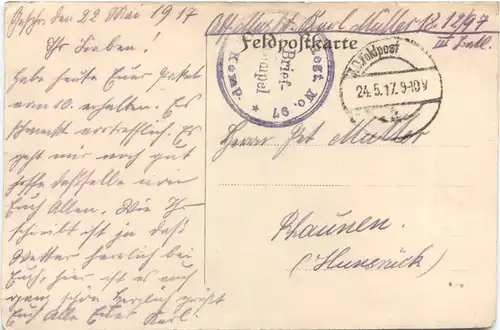 WW1 Melniza - Feldpost -717342