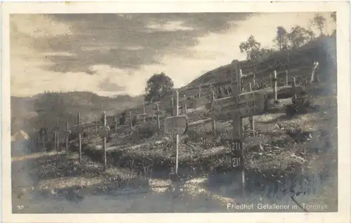 Friedhof Gefallener in Toronya - Feldpost -717274