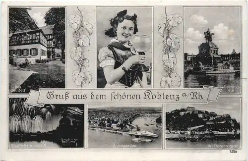 Gruss aus dem schönen Koblenz 3. Reich -717528