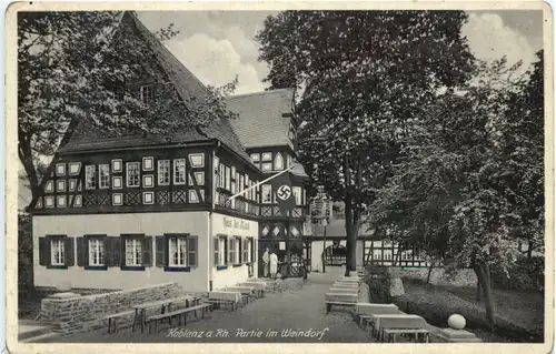 Koblenz - Partei im Weindorf - 3. Reich -717390