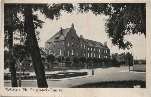 Koblenz am Rhein - Langemarck Kaserne -717608