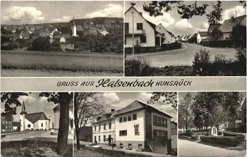 Gruss aus Halsenbach Hunsrück -717582